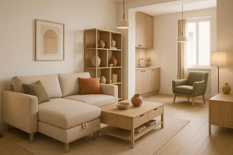 como aplicar o estilo Japandi em apartamentos pequenos