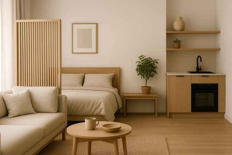 integrar ambientes estilo Japandi